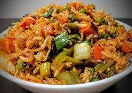 Schezwan Veg Rice