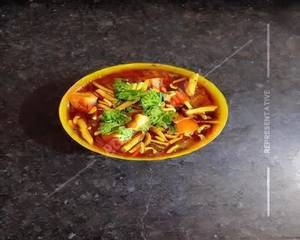 Sev Bhaji (Milk)