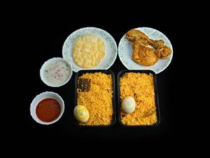1 Kg Chicken Biriyani With 3 Piece + 2 Egg