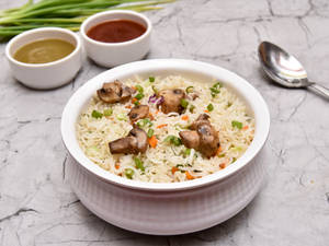 Mushroom fried rice