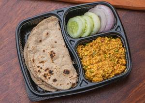 Paneer Bhurji Meal - High Protein