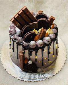 Choco Multi Decoratedcake (500gm) 