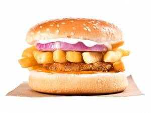 French Fries Burger