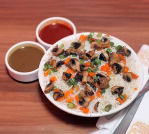Mushroom Pulao