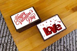Set of 2 Valentine's Chocolate Pastries