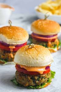 Grilled Tandoori Burger