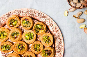 Baklava Mix Dryfruit Kunafa