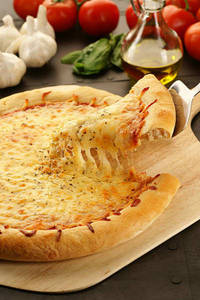 Double Cheese Brust Pizza