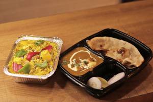 Tawa Pulav Paneer Butter Masala 2 Roti