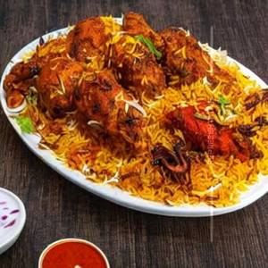 Tandoori Chicken Biryani Hyderabadi Style