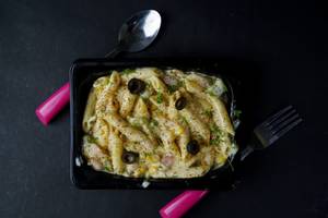 Veg White Sauce Pasta