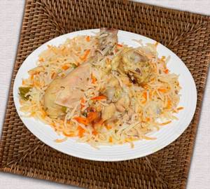 Moradabadi chicken biryani