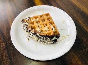 Chocolate Volcano Waffle