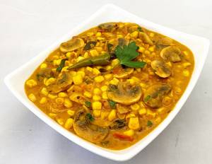 Mushroom Corn Masala