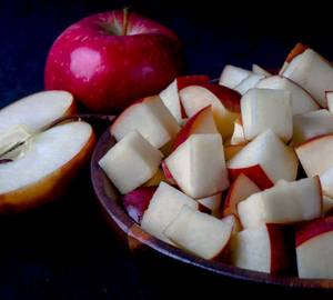 Diced Red Apple Bowl