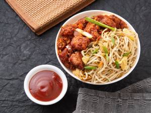 Chicken Noodles+ Omelette