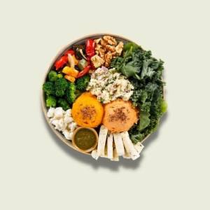 Mediterranean Bowl ( Essential Fatty Acids, High Protein)