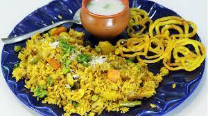 Masala Bhaat with Mattha