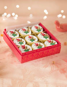 Nutmeg Festive Marzipans 9pcs