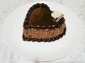 Mini Death By Chocolate Heart Cake [ Eggles 350 Gms]