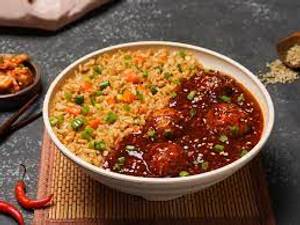 Manchurian with fried rice combo