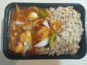 Chilli Paneer Rice Box ( 750gm )