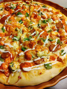 Chicken Mongolian Pizza