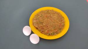 Masala omelette [4 eggs]