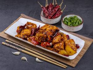Paneer Hot Garlic Dry