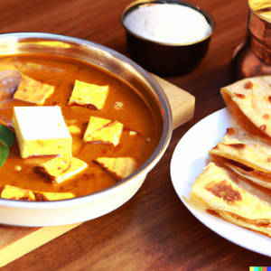 Shahi Paneer With 2 Butter Roti