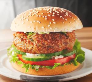 Schezwan Cheese Burger