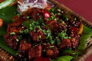 Torched Schezwan Paneer