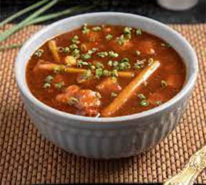 Light Sour Soup (Tom Yum) With Squid