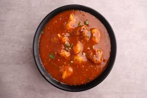Veg Ball Hot Garlic Sauce Gravy