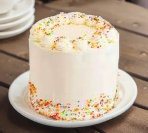 Eggless Vanilla Cake 1/2 Kg                                                                   