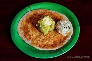 Open Butter Masala Dosa