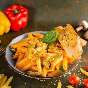 Twin Sauce Veg  Pasta