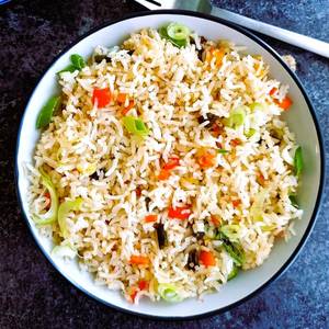 Desi Ghee Veg Fried Rice 