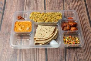 Roti Chawal Dal Thali. Special