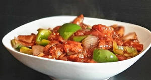 Chilly Mushroom Gravy