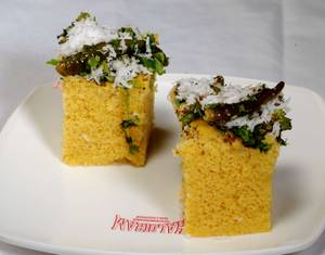 Plain Dhokla Plate