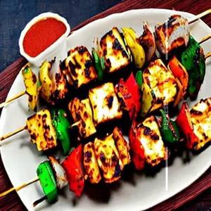 Paneer Achari Tikka  