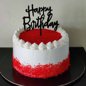 Eggless Red Velvat Cake