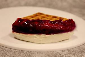 Blueberry Creamcheese Waffle