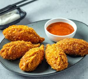 Fried Veg Mix Momos [6pcs]