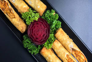 Chicken Spring Roll Dry