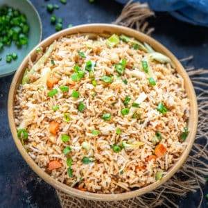 Egg Chilli Garlic Fried Rice