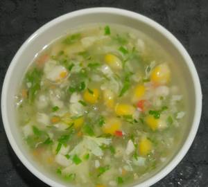 Chicken Jade Corn Soup