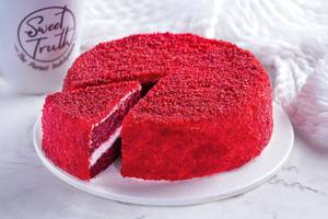 Fathers Day Special Red Velvet Cake (500gm) (Eggless)