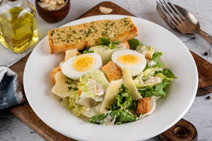 Eggs Caesar Salad	